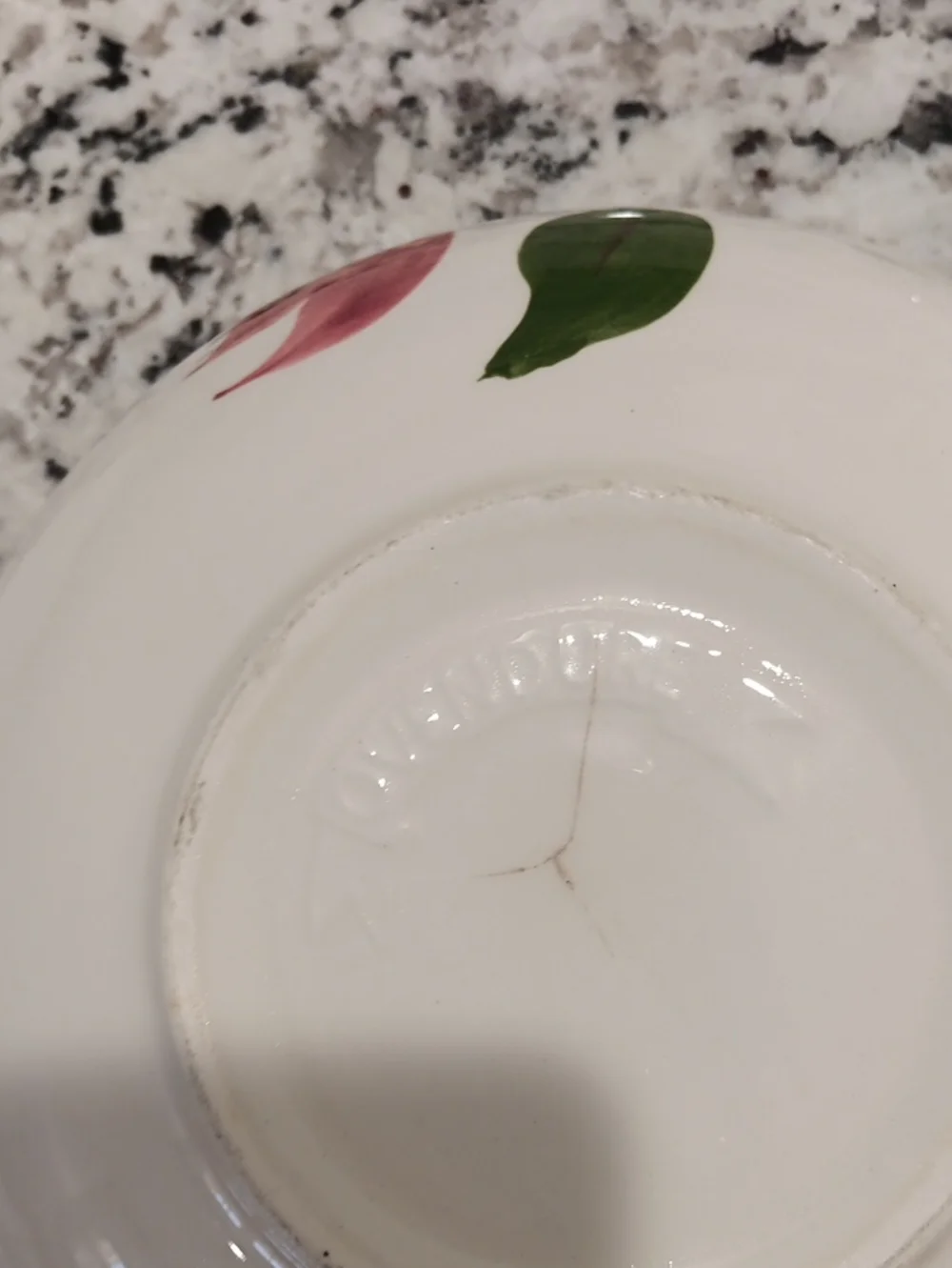 2 Vintage Floral Dinnerware